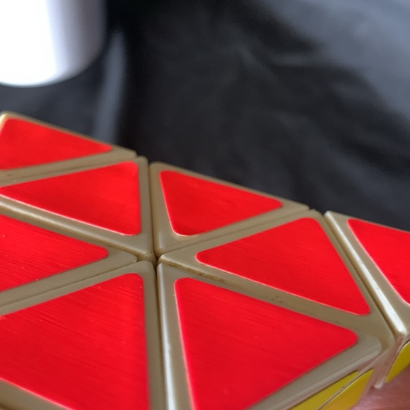 VTG 1981 Pyraminx by TOMY 3D Pyramid Triangle Puzzle Rubiks Cube brain teaser - Picture 9 of 12